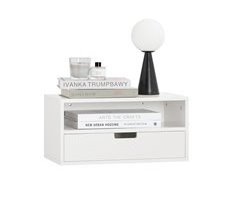 Estante de Pared con 1 Cajón SoBuy NKD03-W