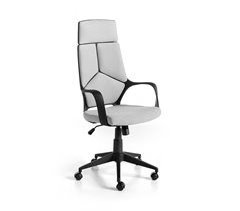 ANGEL CERDA Silla oficina giratoria gris