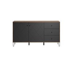 Buffet con 2 puertas y 3 cajones L183 cm - Montez