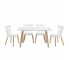 Conjunto de mesa con 4 sillas FATIMA