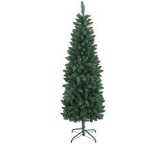 Árbol de Navidad Plástico, Metal HOMCOM, hogar - decoración