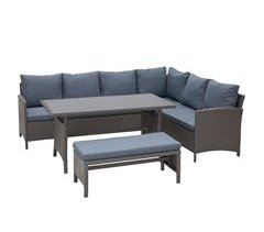 Conjunto 4 Piezas Muebles de Ratán