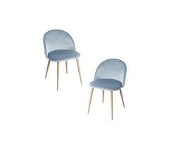 Pack 2 Sillas Vint Terciopelo