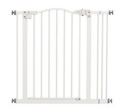 Barrera de Seguridad Metal, Plástico PawHut