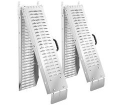Set De 2 Rampas De Carga Björn Plegables, 400 Kg De Capacidad De Carga