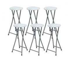 Pack 6 Taburetes Plegables Alto Thnia Home