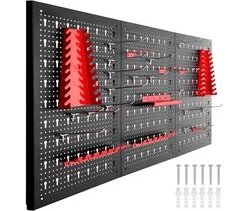 Panel perforado para herramientas