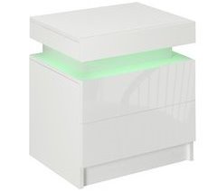 Mesita de Noche Melamina de Madera HOMCOM 45