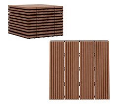 Baldosas de Exterior HDPE Outsunny