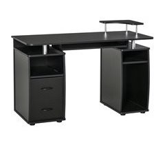 Mesa de Ordenador Melamina HOMCOM, oficina - escritorios 120x55