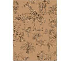Papel pintado infantil SAFARI