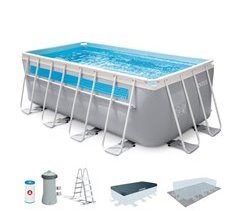 Piscina desmontable rectangular Clearview Prism Frame INTEX