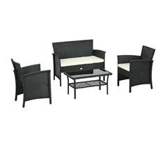 Muebles de Jardín Acero, PE Outsunny