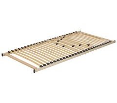 Beliani Somier Madera de abedul, Madera de haya VOUZIERS