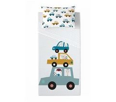 JUEGO DE SÁBANAS COCHES A