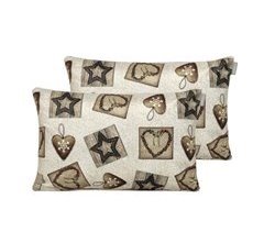 FUNDA DE COJIN DE TERCIOPELO DE NAVIDAD WARM