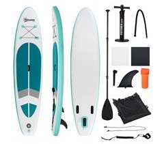 Tabla de Paddle Surf Hinchable PVC y EVA Outsunny