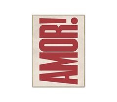Cuadro deco art AMOR 50x70cm marca MARCOMUEBLE 