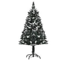 Árbol de Navidad Plástico, Acero HOMCOM, hogar - decoración