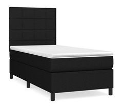 Cama box spring Bloques con cuadros 100x200