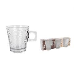 Set 3 tazas de café LIMA ABSTRACTO 8cl marca LA MEDITERRANEA