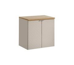 Mueble bajo lavabo 2 puertas encimera Manoa