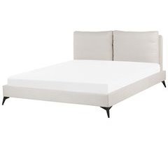 Beliani Cama con somier Chenilla MELLE 195x240