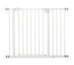 Barrera de Seguridad para Mascotas Metal, Plástico PawHut