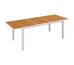 Mesa de Jardín Aluminio Outsunny 240x94