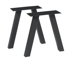 Set de 2 patas de mesa Heustreu 40x4