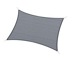 Toldo de Vela HDPE Outsunny, terraza y jardín - carpas y toldos