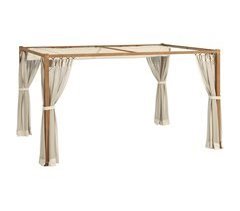 Pérgola de Jardín Aluminio, Poliéster Outsunny