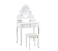 Juego de Tocador Limerick - Mesa de maquillaje con Espejo