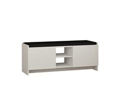 Mueble Zapatero Banco para Zapatos Rack con Puertas y estantes para ordenación 110