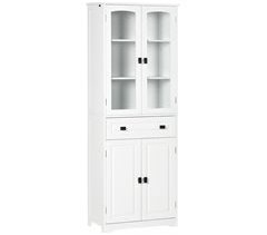 Alacena de Cocina MDF, Melamina de Madera, Vidrio HOMCOM