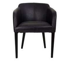 Sillón de madera tapizado