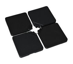 Base de Sombrilla HDPE Outsunny, deportes y ocio - fitness