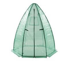 Invernadero de lámina exterior Hunze con cremallera acero