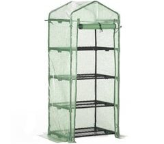 Invernadero de Jardín Acero, PE Outsunny