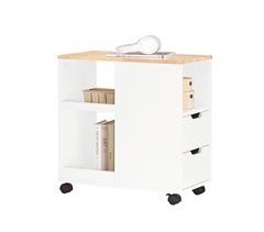 Mesa Auxiliar Soporte Impresora De Archivador FBT130-WN SoBuy