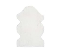 Alfombra lisa lavable de pelo alto FOX - ATTICGO 60x90