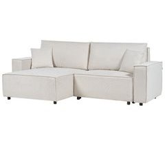 Beliani Sofá esquinero Poliéster KARILA