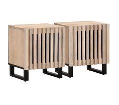 Soluna Home - Mesitas De Noche Bryral 2 piezas 40