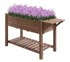 Huerto Urbano de Madera Madera de Abeto Outsunny