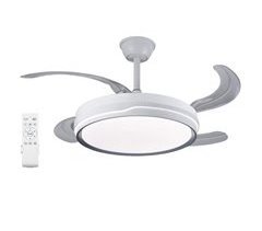 Ventilador de Techo con Luz Motor DC Ultra Silencioso