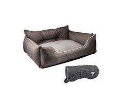 Cama para mascota + abrigo para mascotas