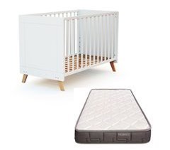 Cuna bebé Sakura con colchón Morfeo