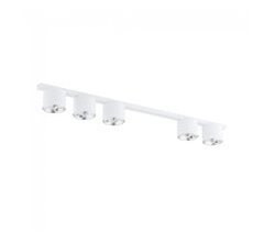 Regleta de techo Valeno (5 luces) Acero  Moderno