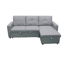 Sofá Cama Con Arcón y Chaise Longue
