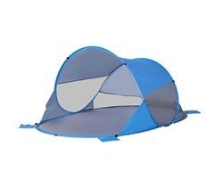 Tienda de Playa Poliéster, Fibra de Vidrio Outsunny